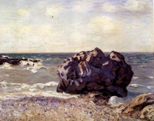 Alfred Sisley Langland Bay,Storr s Rock-Morning china oil painting image